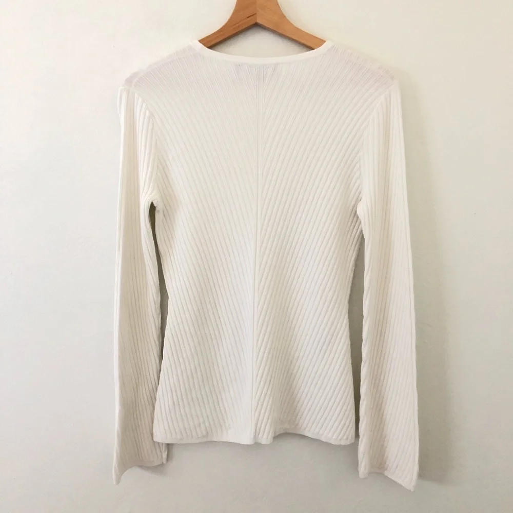 Theory Ardesia S Prosecco Pullover Sweater - Picture 6 of 9
